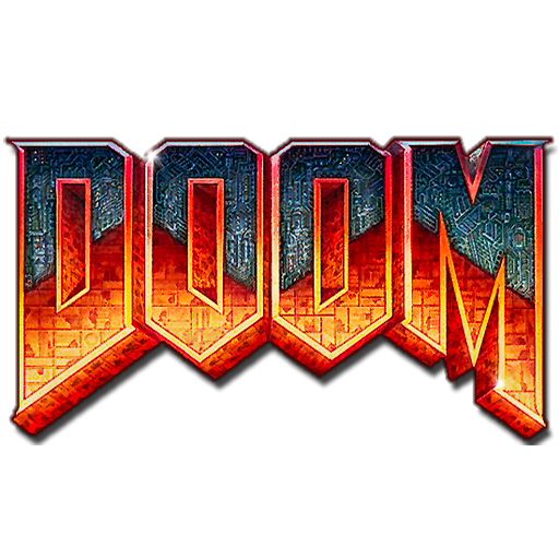 DOOM Video Game Logo Clipart