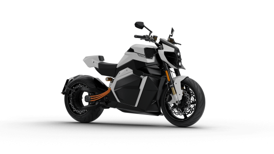 Verge TS Futuristic Electric Motorcycle Clipart