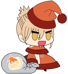 Anime Padoru Christmas Character Clipart