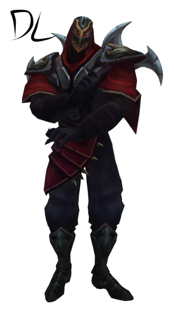 Zed Shadow Assassin LoL Clipart