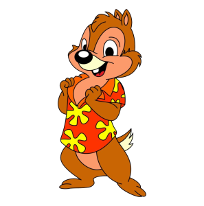 Dale Chipmunk Cartoon Clipart