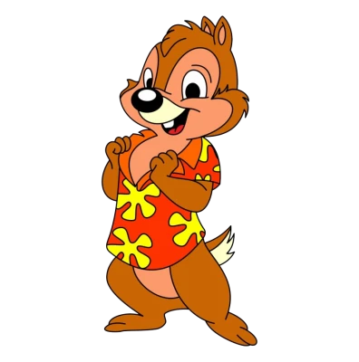 Dale Chipmunk Cartoon Clipart