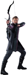 Hawkeye Marvel Action Character Free PNG