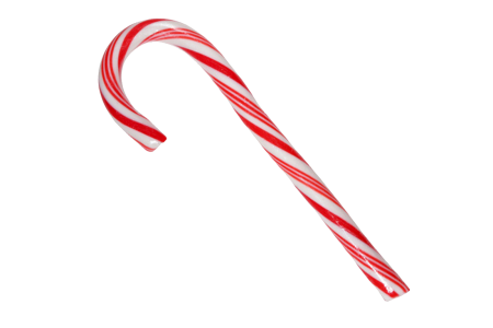 Red And White Candy Cane Free PNG