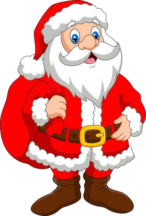 Santa Claus Cartoon Character Clipart