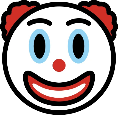 Happy Clown Face Icon