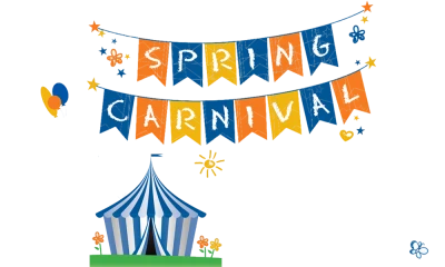 Free Spring Carnival Bunting PNG