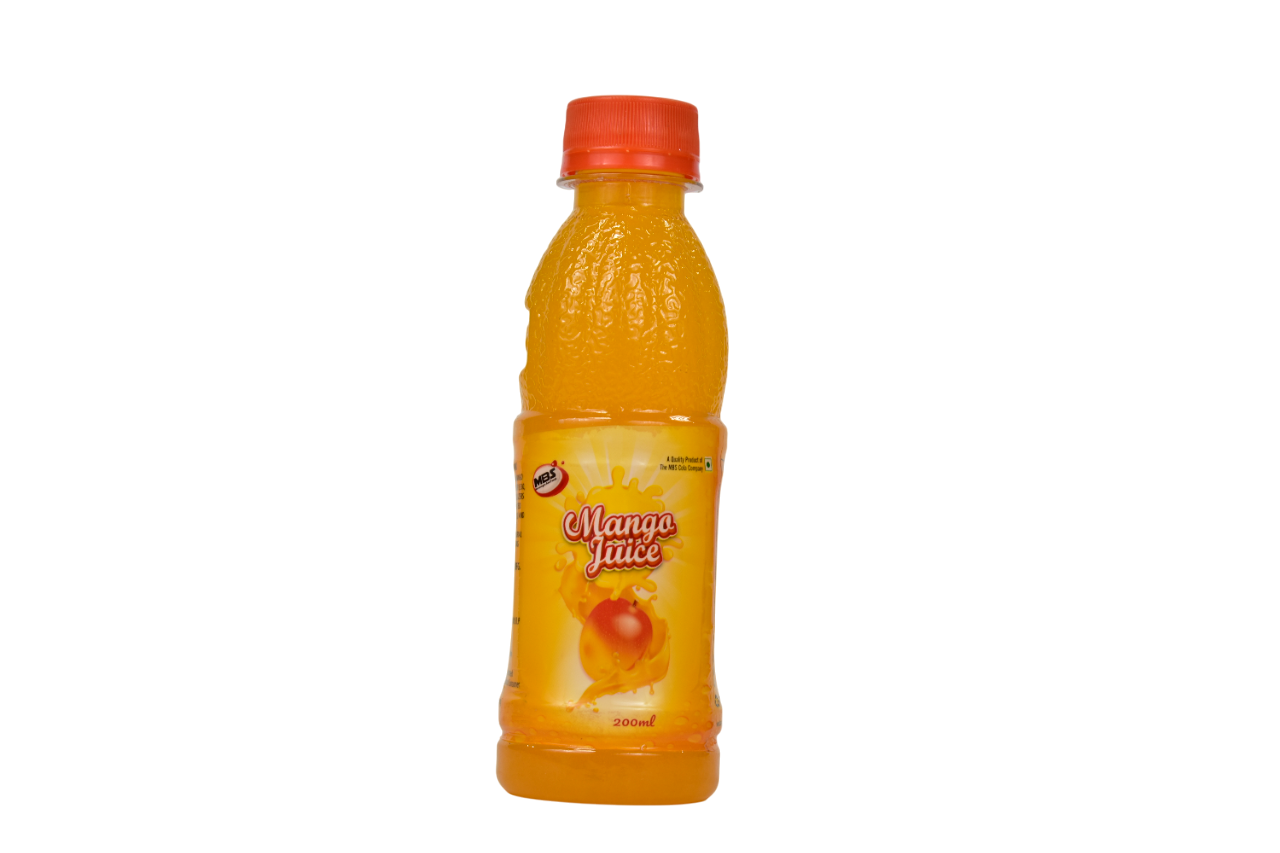Mango Juice Plastic Bottle Clipart