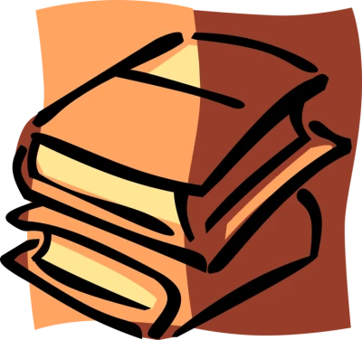 Stack Of Books Clipart PNG Image