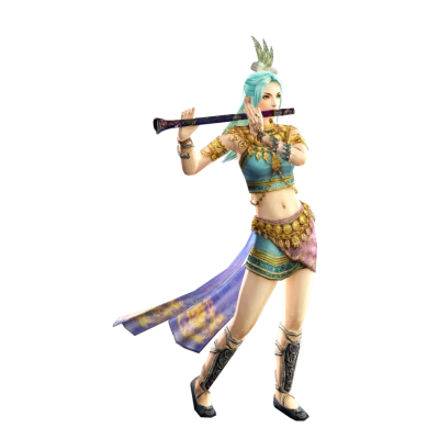 Fantasy Female Flute Player Free PNG