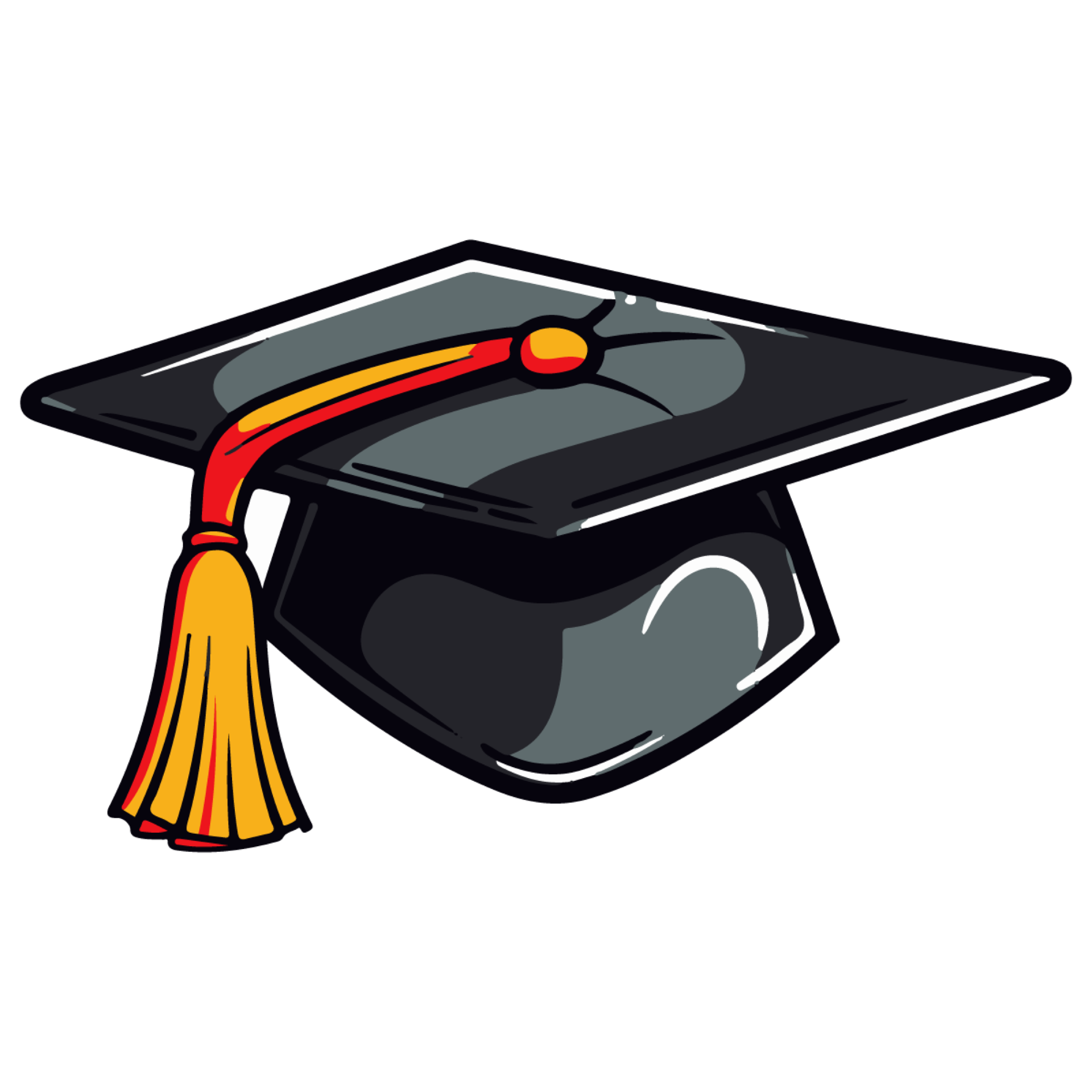 Graduation Cap Mortarboard Vector Clipart