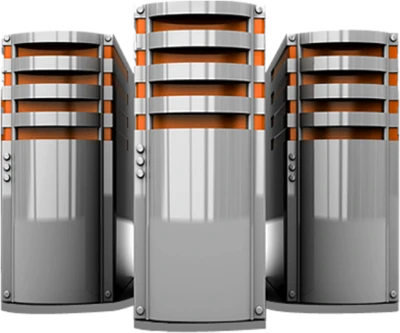Data Center Server Racks Transparent Background