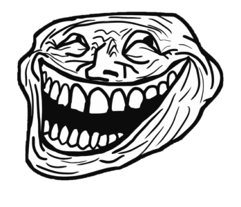 Troll Face Meme Transparent Background PNG