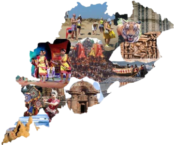 Map of Odisha India Free Download PNG