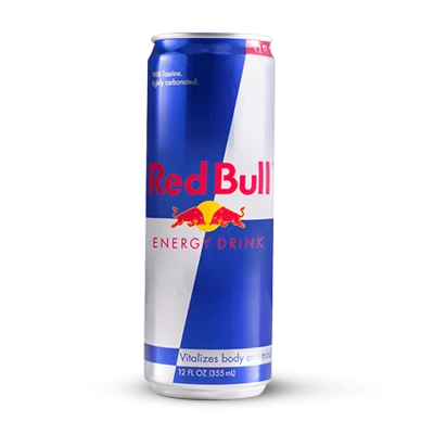 Red Bull Energy Drink Can PNG Image