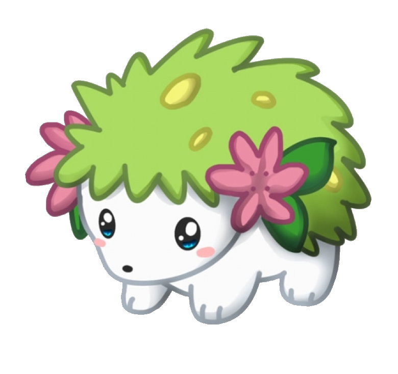 Shaymin Land Forme Pokemon Clipart