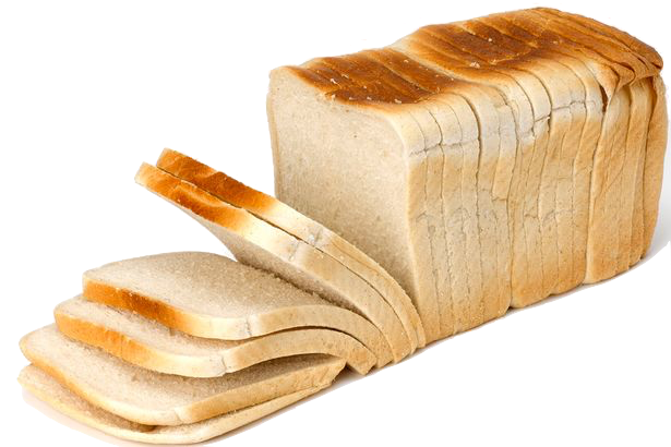 Sliced White Bread Loaf Clipart