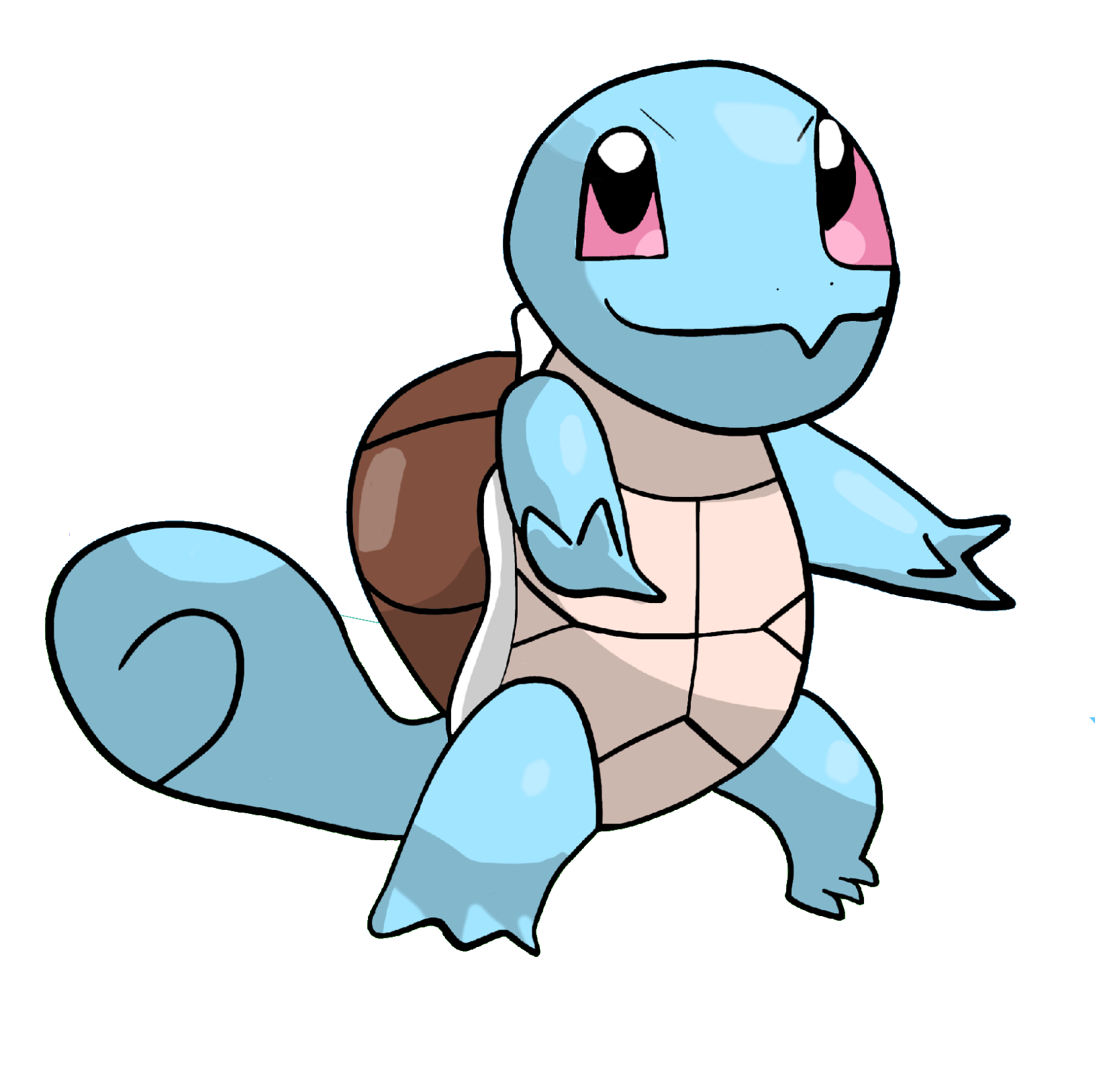 Squirtle Water Type Pokemon Clipart