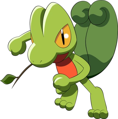 Treecko Grass Type Pokemon Clipart
