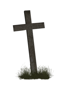 Wooden Grave Cross Clipart