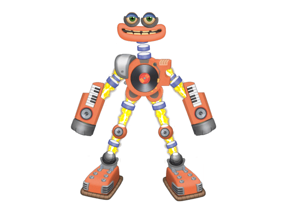 Rare Wubbox Monster PNG Image