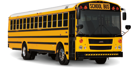 Classic Yellow School Bus PNG Image