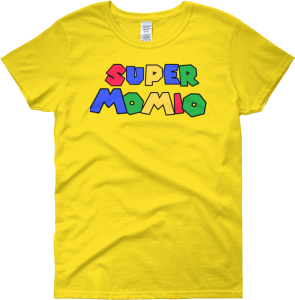 Super Momio Parody T-shirt Clipart