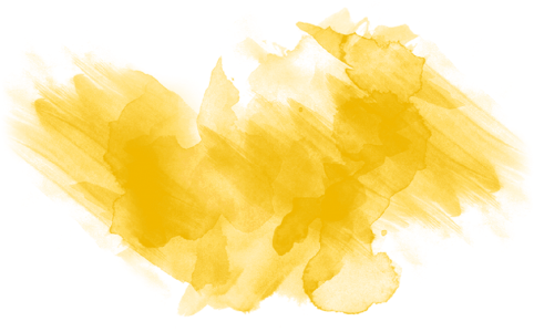 Yellow Watercolor Splash Free PNG