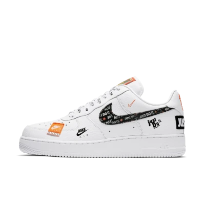 Nike Air Force 1 Just Do It Shoe Free PNG