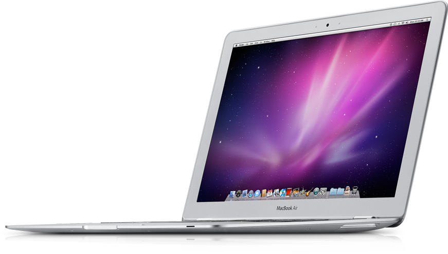 Apple MacBook Air Laptop Clipart