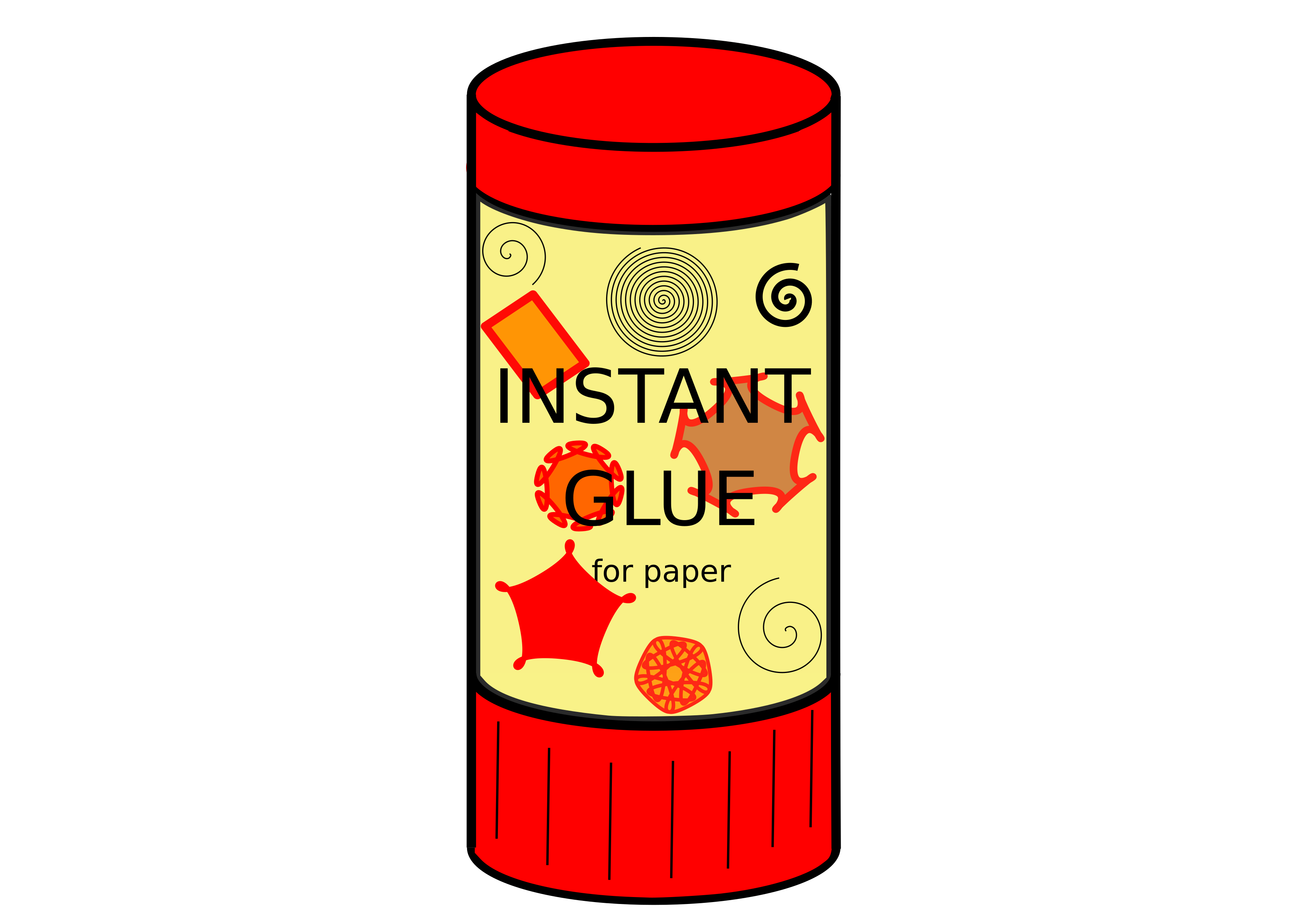 Glue Stick for Paper Clipart