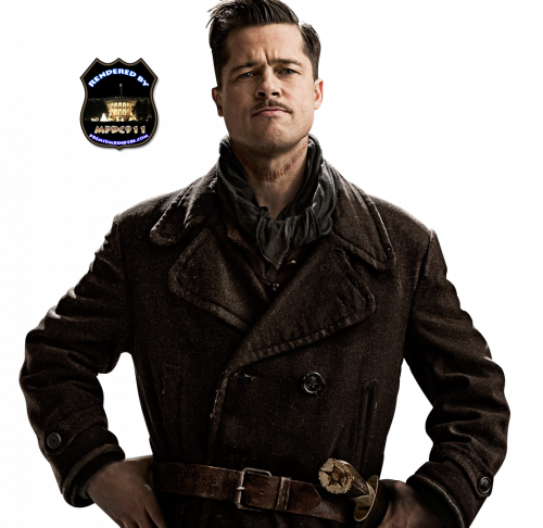 Brad Pitt Portrait Free Clipart
