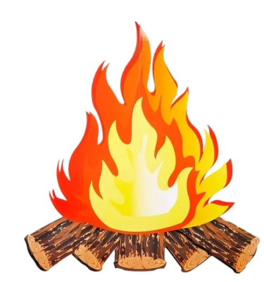 Campfire Drawing Free PNG