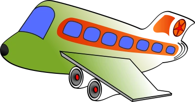 Cartoon Airplane Free PNG