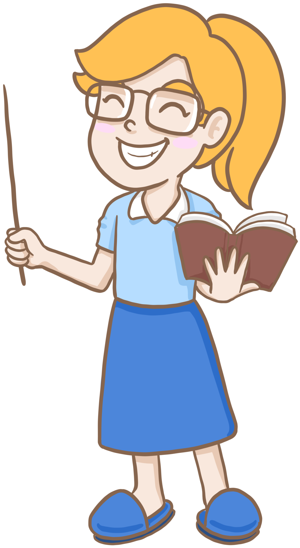 Teacher Cartoon Free Clipart