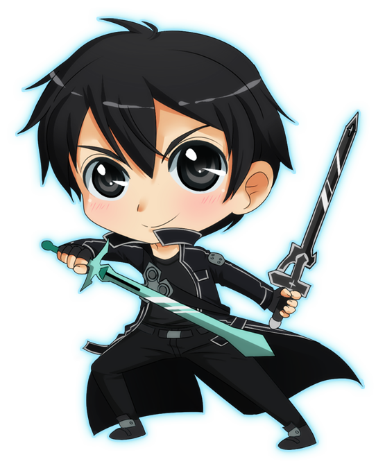 Chibi Sword Boy Free Clipart