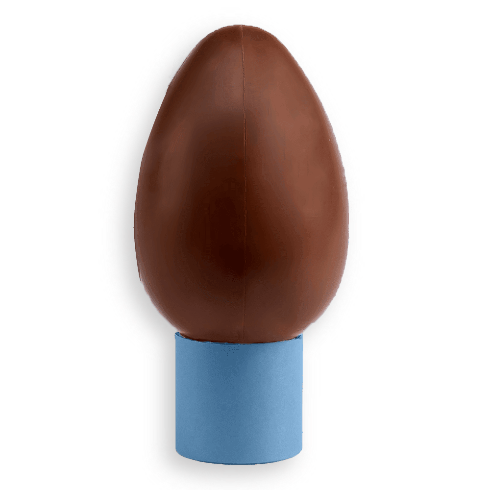 Chocolate Egg On Stand PNG Image