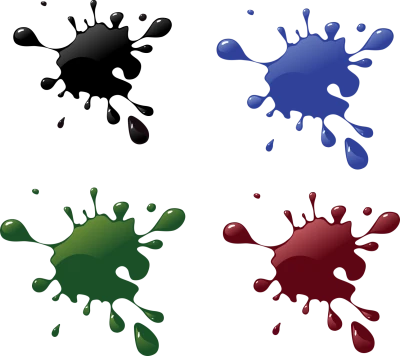 Paint Splatters PNG Image