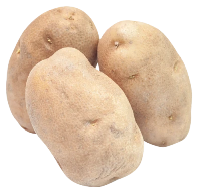 Fresh Brown Potatoes PNG Image