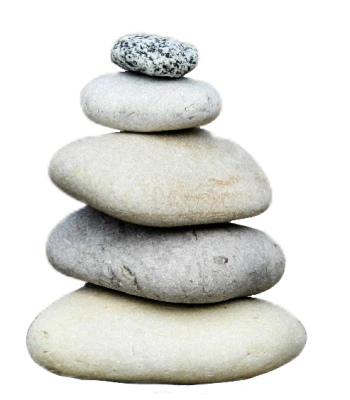 Zen Stones Stack Free PNG