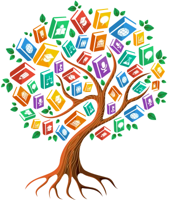 Book Tree Reading, Education Tree, Cartoon Tree PNG Image File Free Download – Clickpng