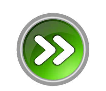 Green Fast Forward Next Button Clipart