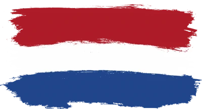 Netherlands Flag Paint Brush Free PNG