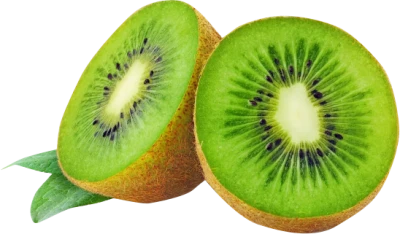 Kiwi Fruit Halves Free PNG