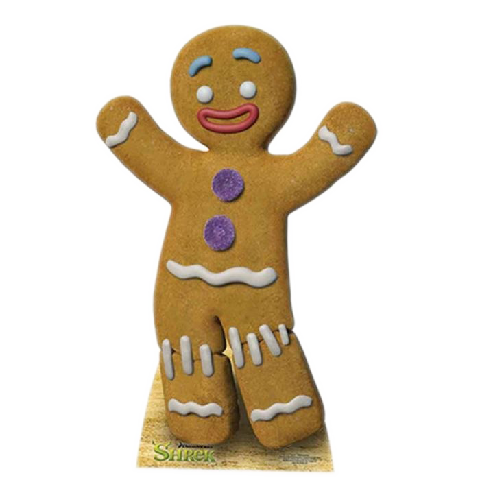 Shrek Gingerbread Man Character Clipart