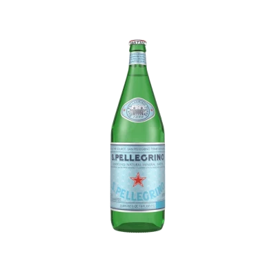San Pellegrino Sparkling Water Bottle PNG Image
