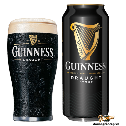 Guinness Beer Glass And Can Clipart