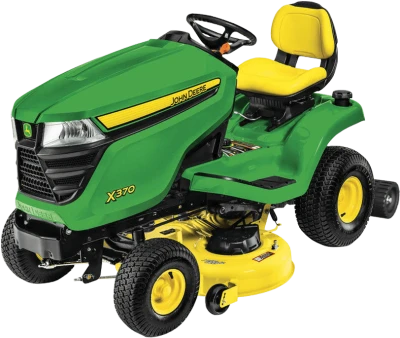 John Deere Riding Lawn Mower PNG Image