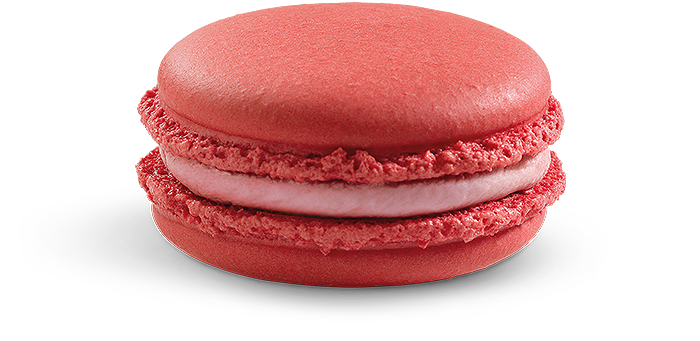 Red French Macaron Clipart