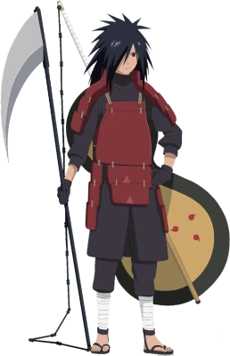 Madara Uchiha Anime Character Transparent Background